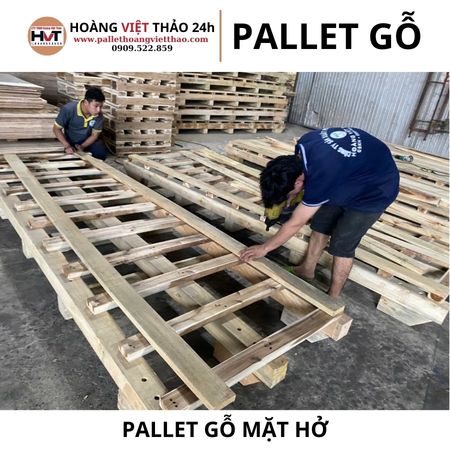 Pallet Gỗ Mặt Hở