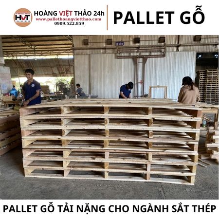 Pallet Gỗ Tải Nặng